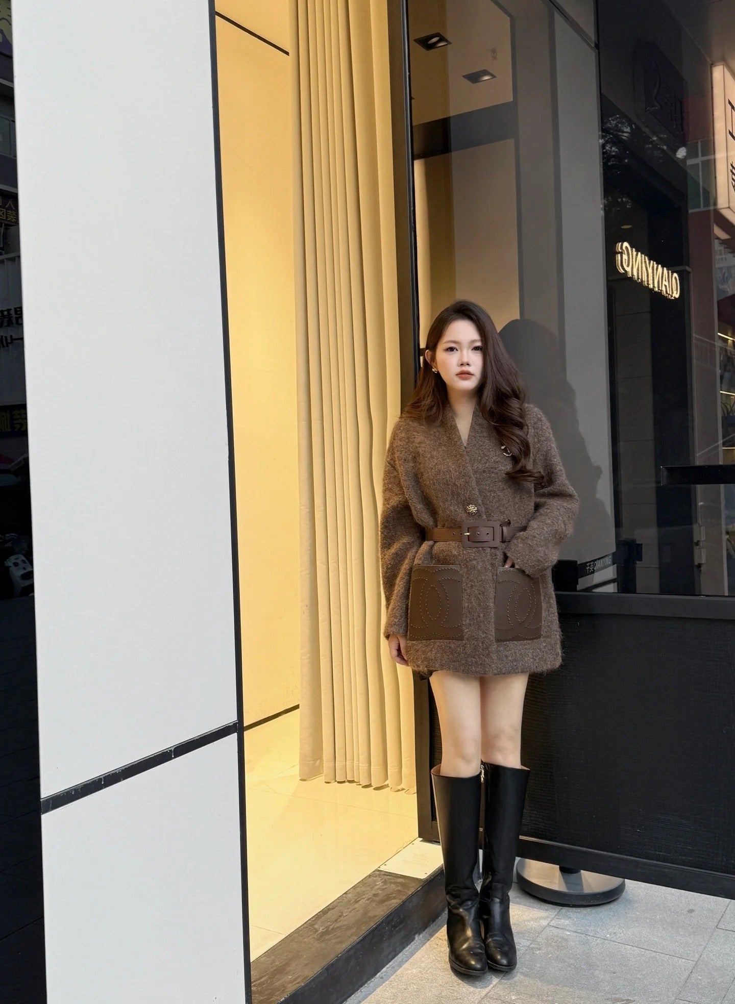 CHANEL 25S KNIT SWEATER COAT 621