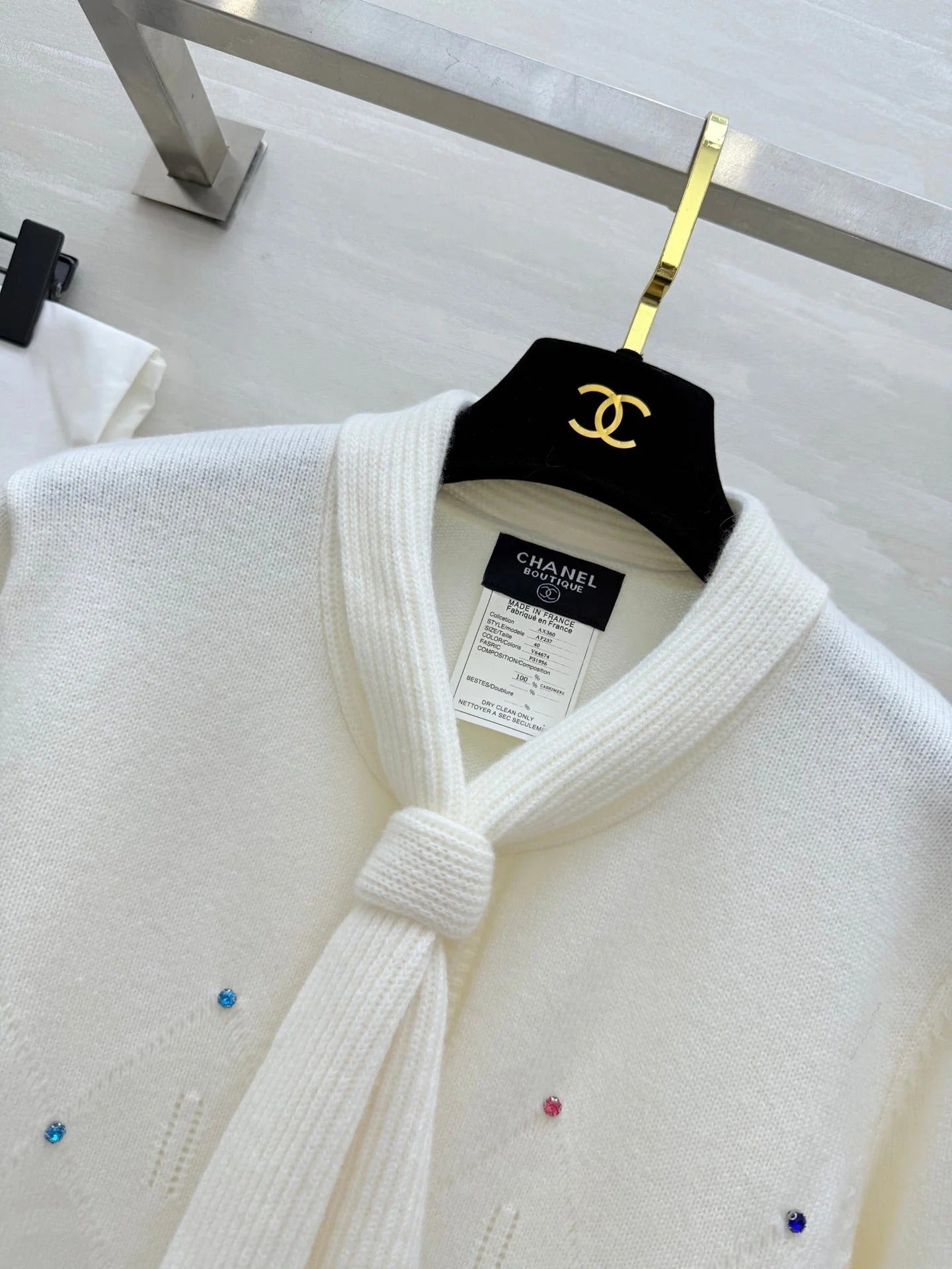 CHANEL 25S CASHMERE SWEATER 271