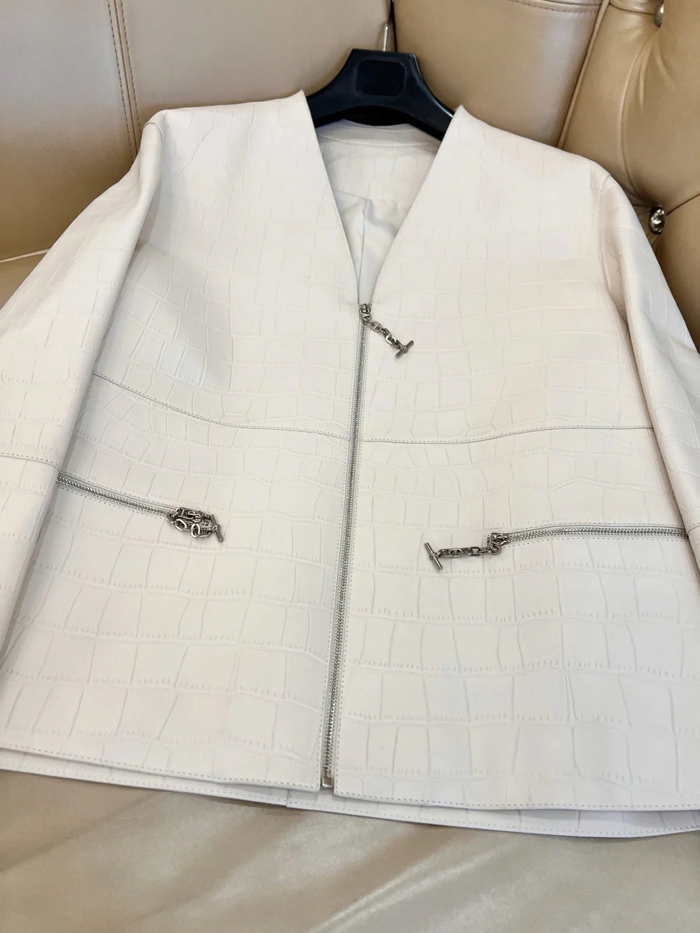 HERMES 25S SHEEPSKIN JACKET 145
