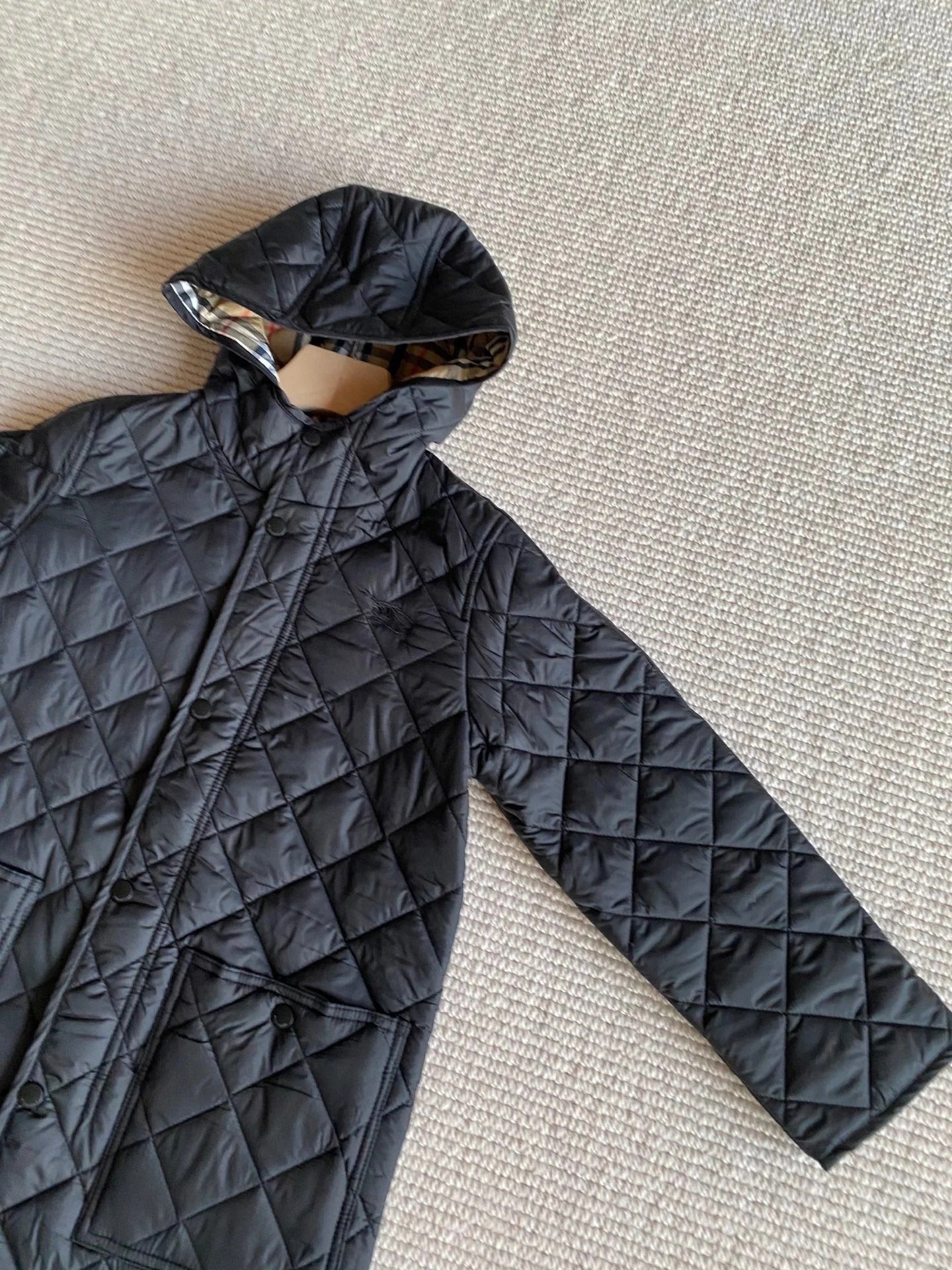 BURBERRY 25S HOODED JACKET 066