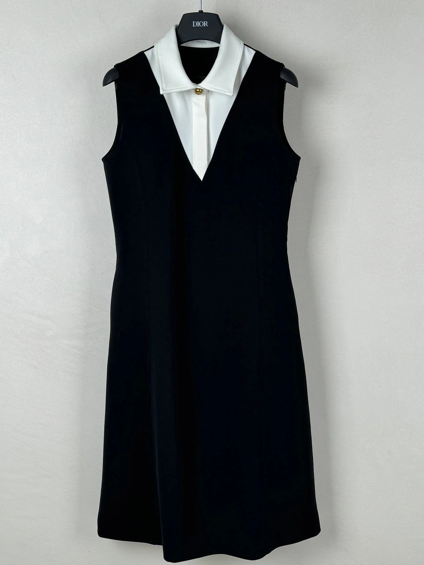 DIOR SLEEVELESS SHIRT DRESS 272923