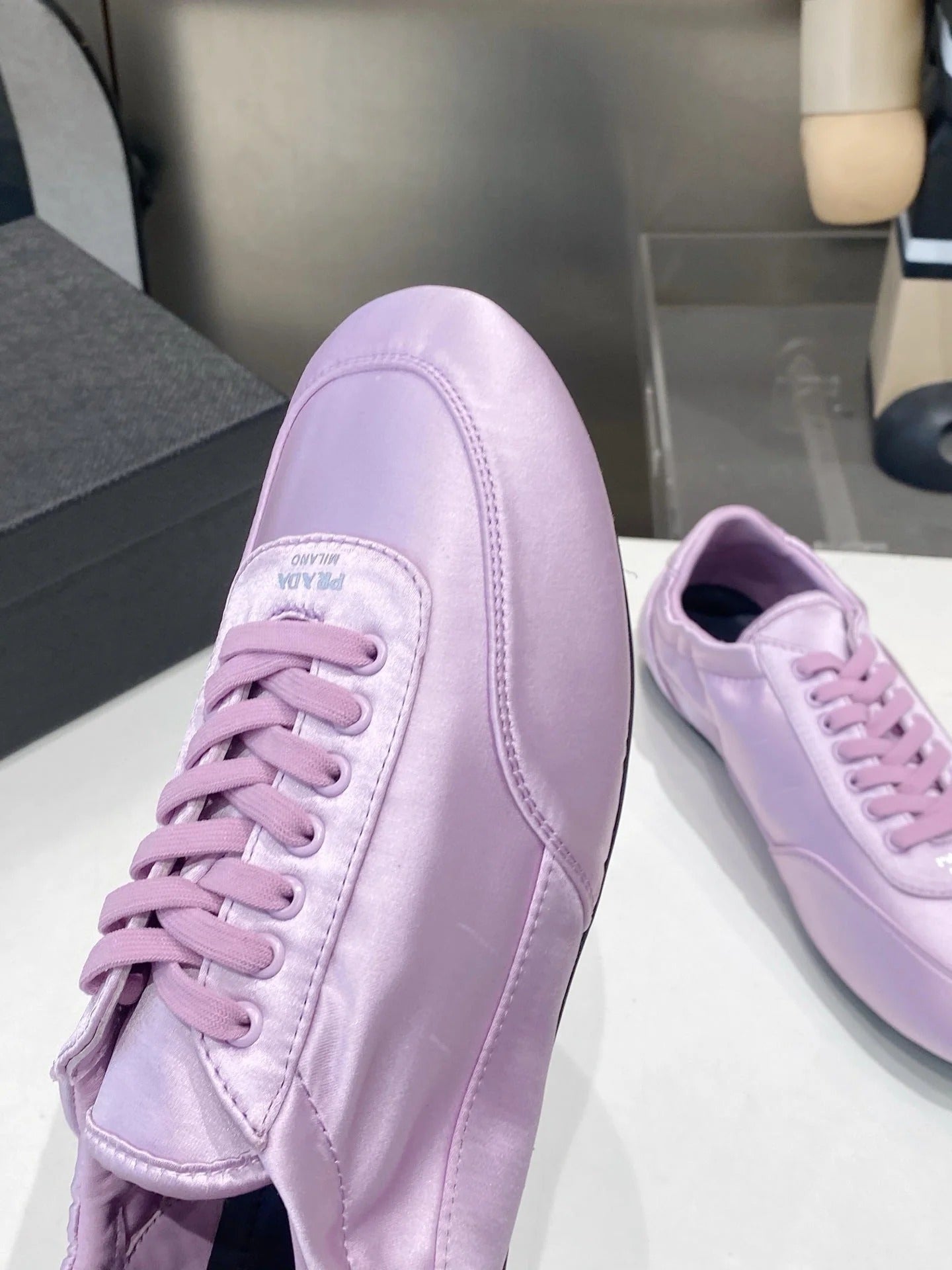 PRA 26S Casual Sneaker Baby Pink Satin 628550