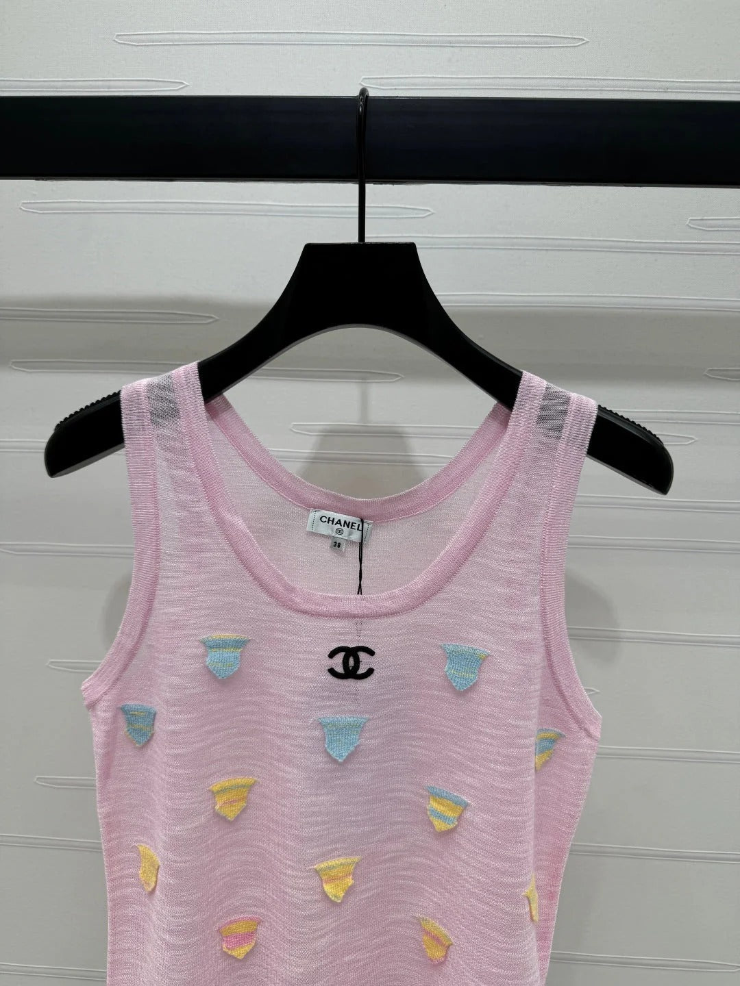 CHANEL 25S PATCHWORK TANK TOP 264143
