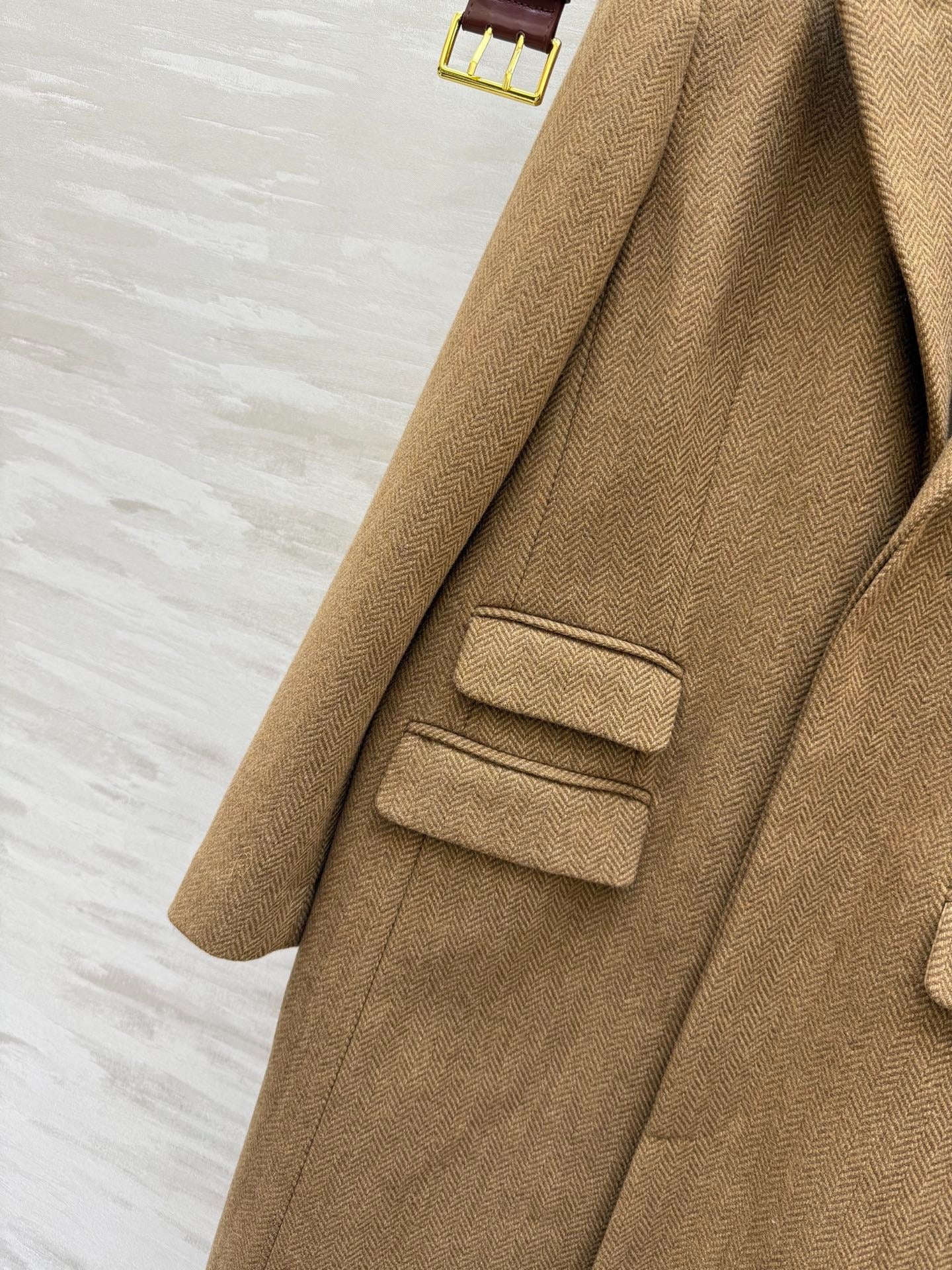 RALPH LAUREN LONG WOOL COAT STYLE 190
