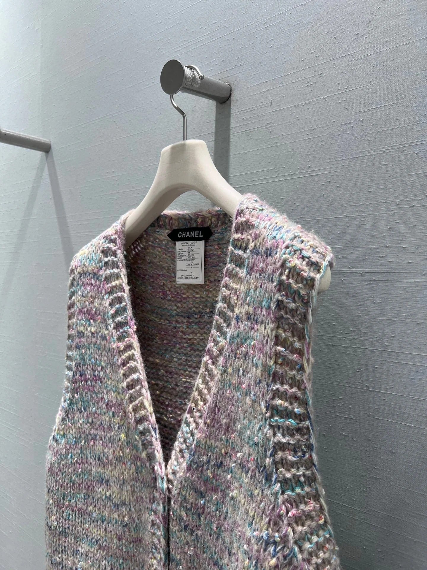CHANEL 25S WOOL VEST 298
