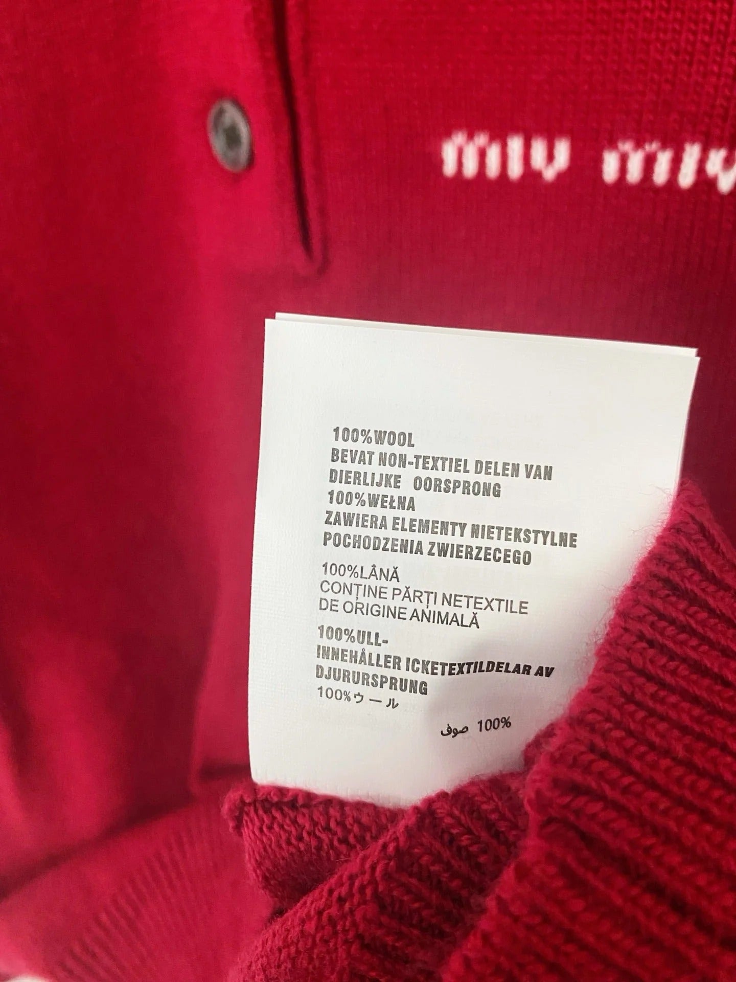 MIUMIU SWEATER