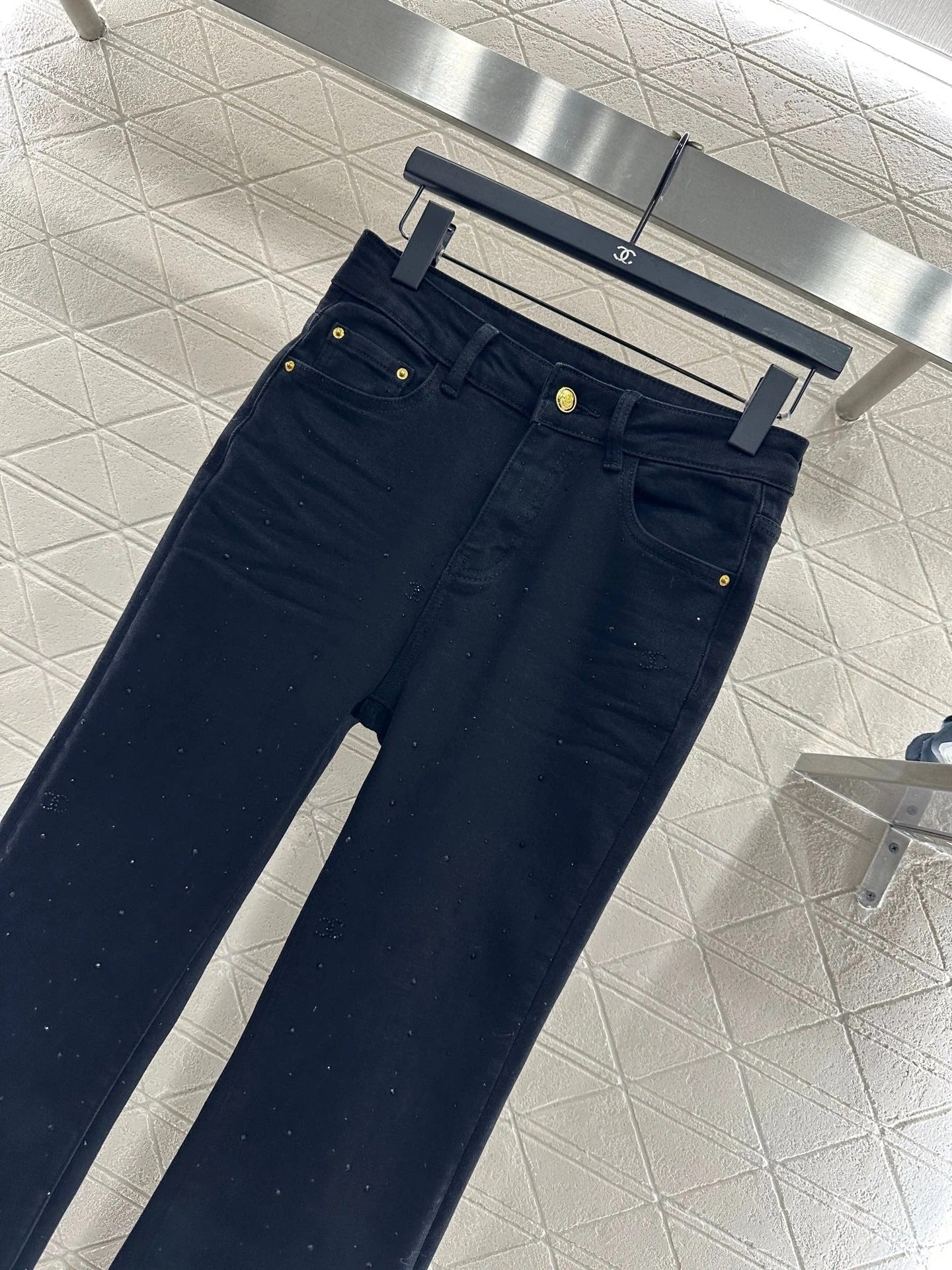 CHANEL 25S FLARED JEANS 353