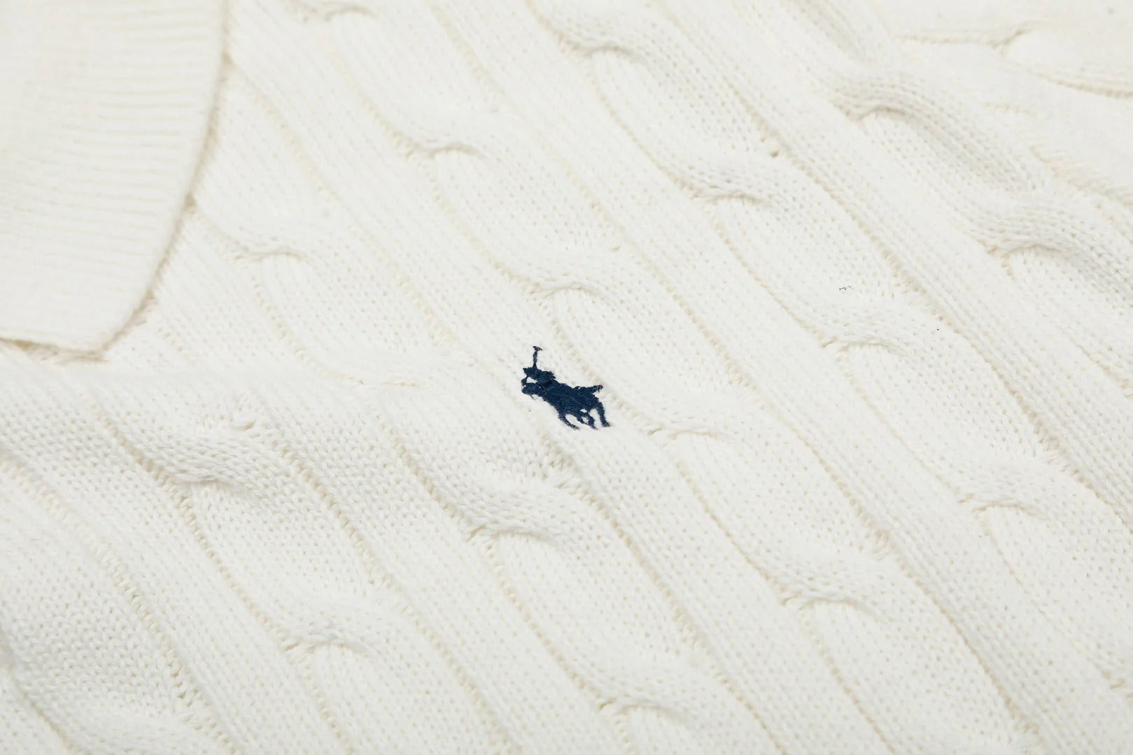 RALPH LAUREN SHORT-SLEEVE POLO KNIT SWEATER STYLE 436