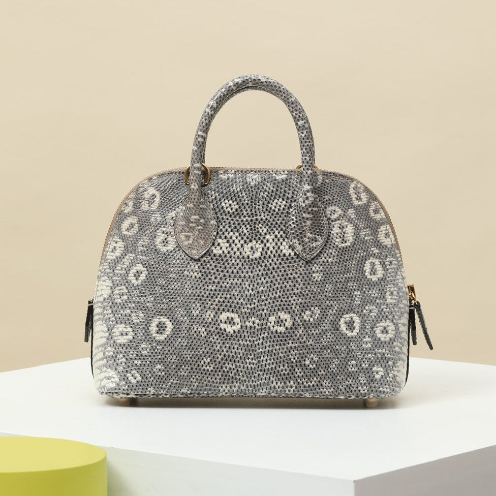 High-end Hermes 2026 Mini Bolide Bag 18cm Lizard Skin