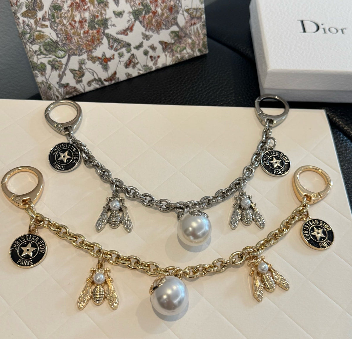 Dior Bee Chain Charm 516839