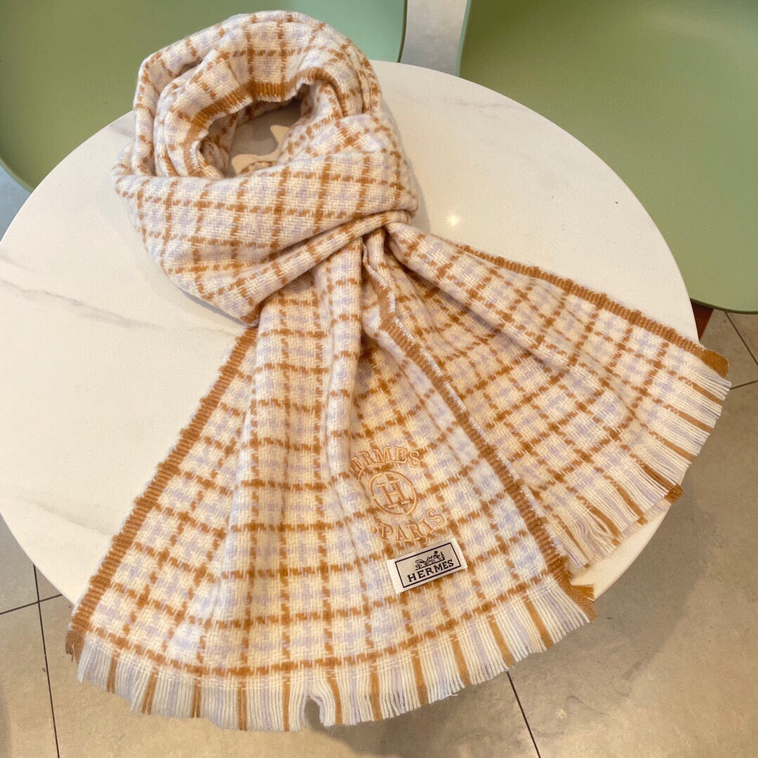 HM Long Scarf 34x188cm Sheep Wool 559483