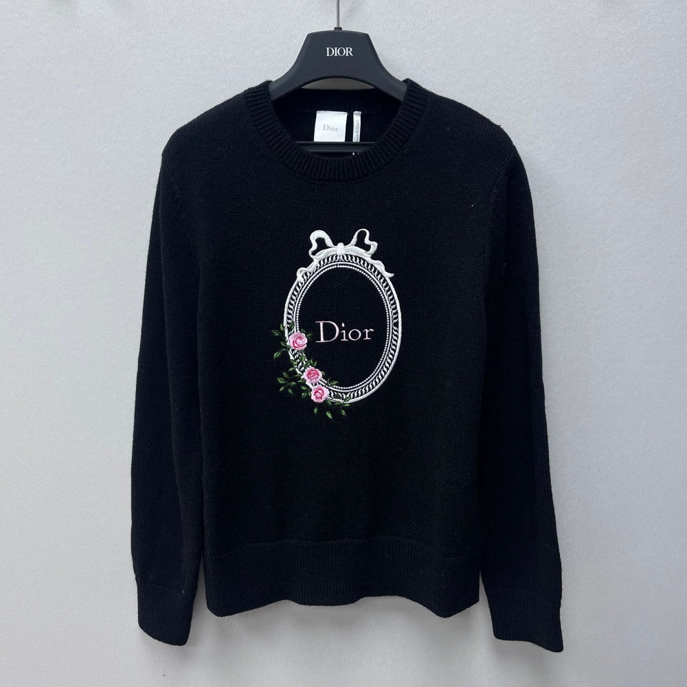 Dior 2026 Médaillon Embroidered Sweater Knit 444076