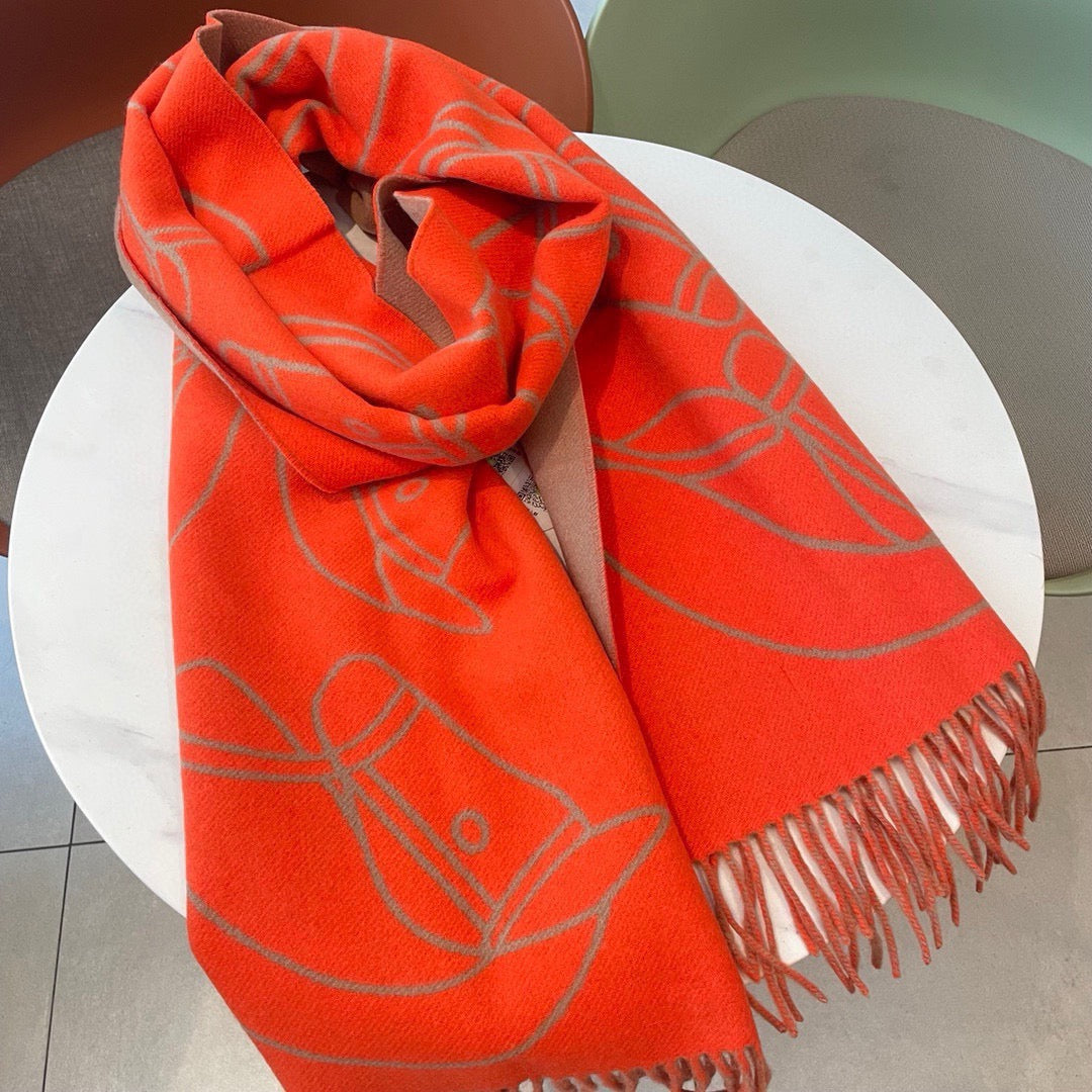 HM Long Scarf 40×195cm Cashmere 561637