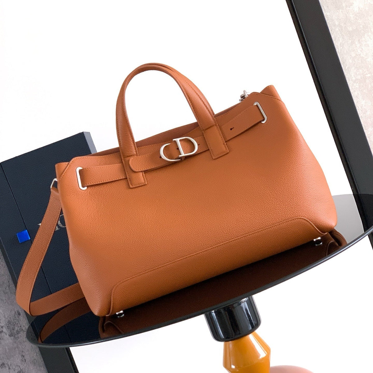 Dior 2026 Normandie Tote Bag 41cm Leather 400815