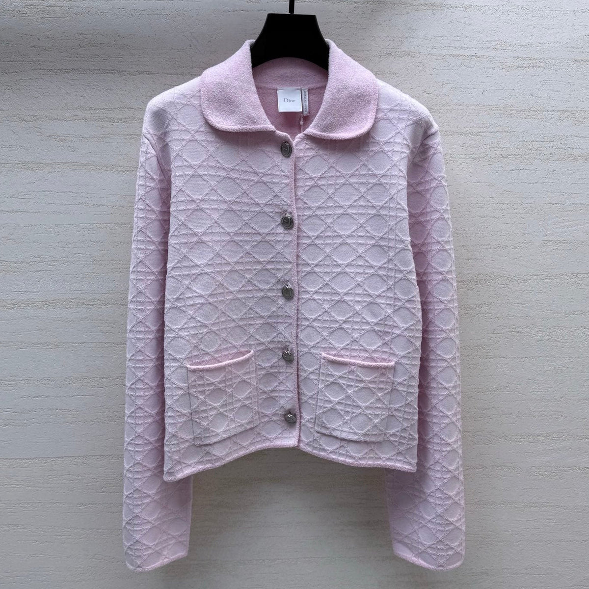 Dior 2026 Cannage Technical Jacquard Jacket Fabric 445461