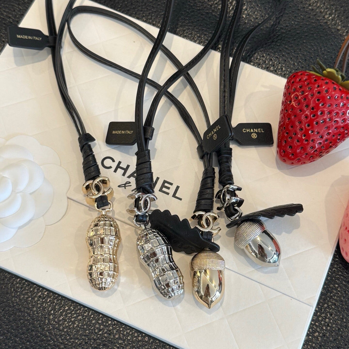 Chanel Acorn Mini Bag Charm 539091