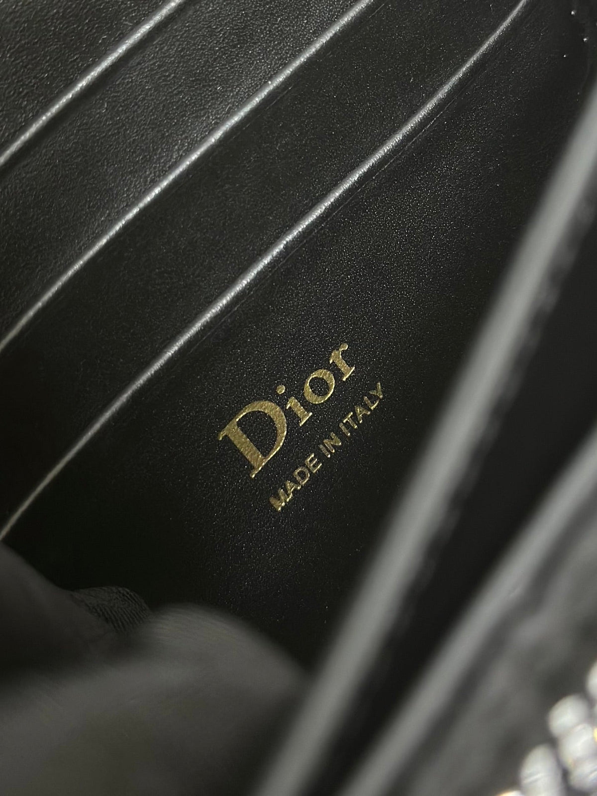 Dior 2026 My Dior Mini Bag 21cm Black Cannage Satin and Strass 405667