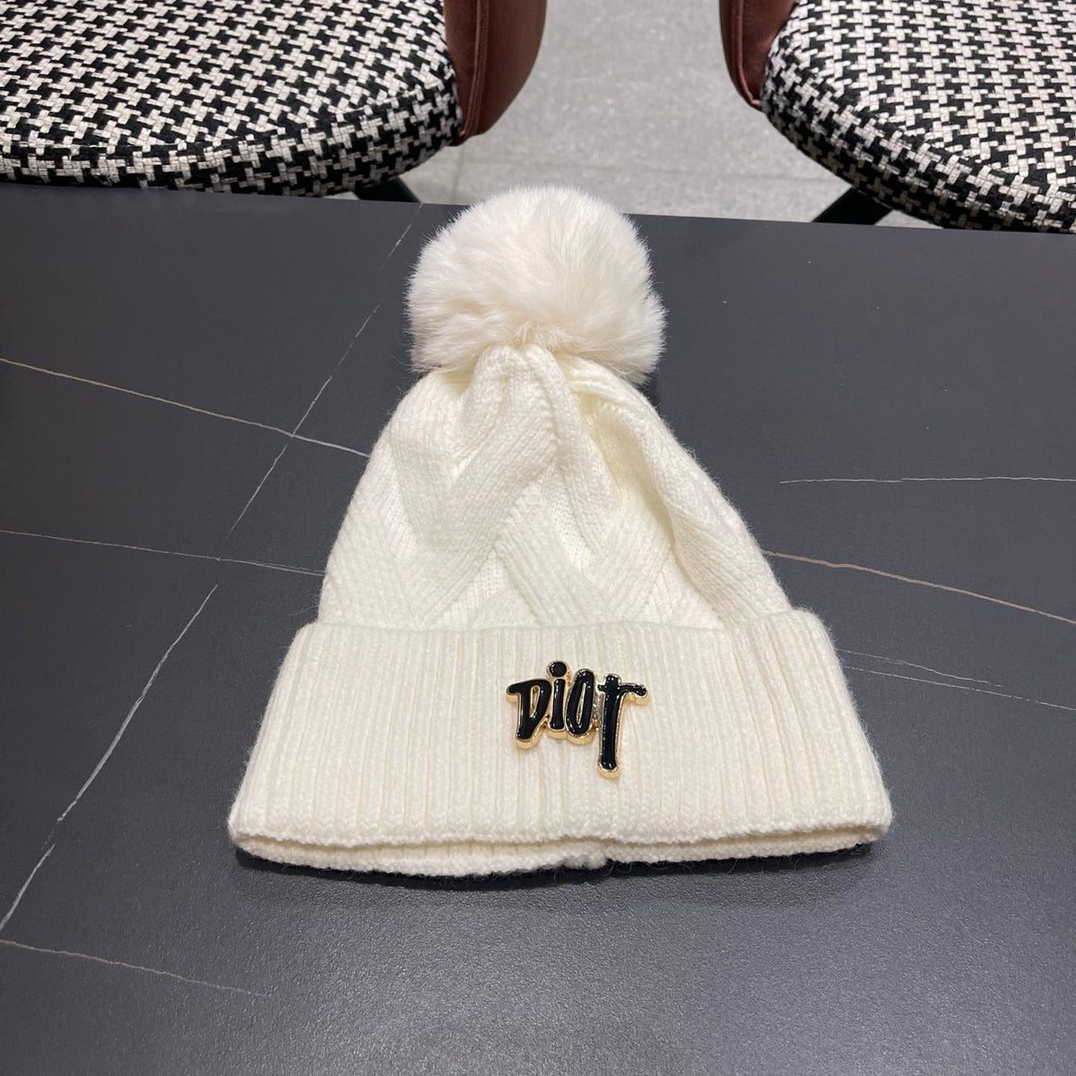 CD 26FW Knit Beanie Knitted Wool 552009