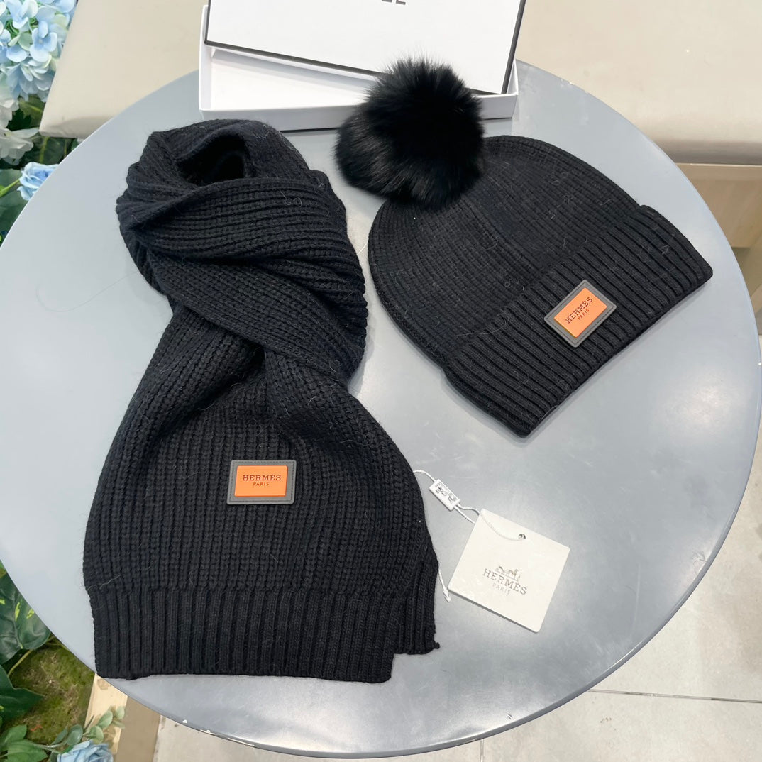 HM 26S Hat and Scarf Set Cotton 456015