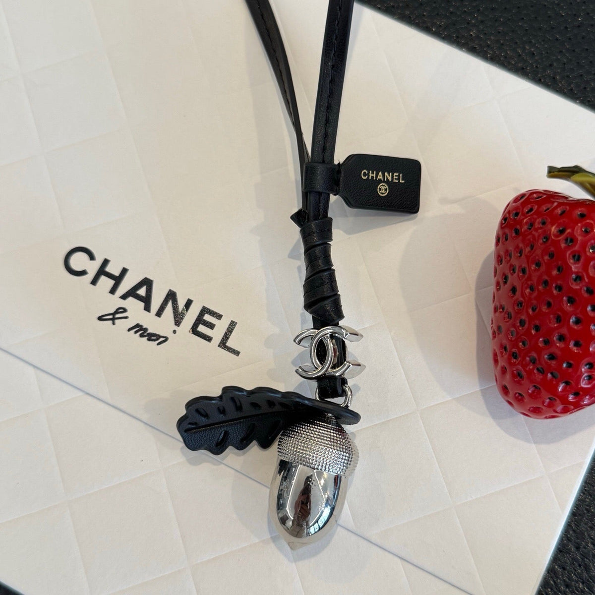 Chanel Acorn Mini Bag Charm 539091