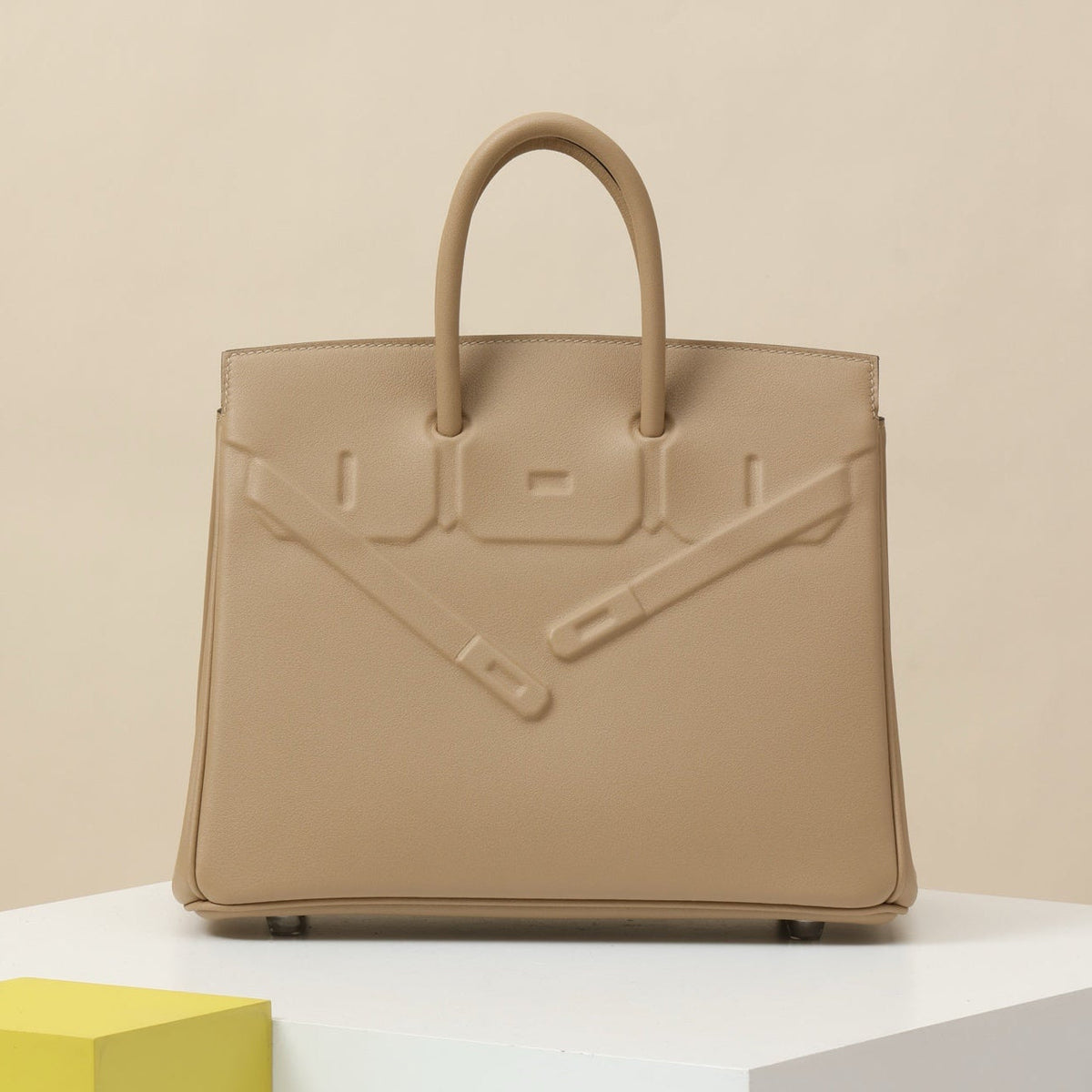 High-end Hermes 2026 Shadow Birkin 25cm Swift Leather