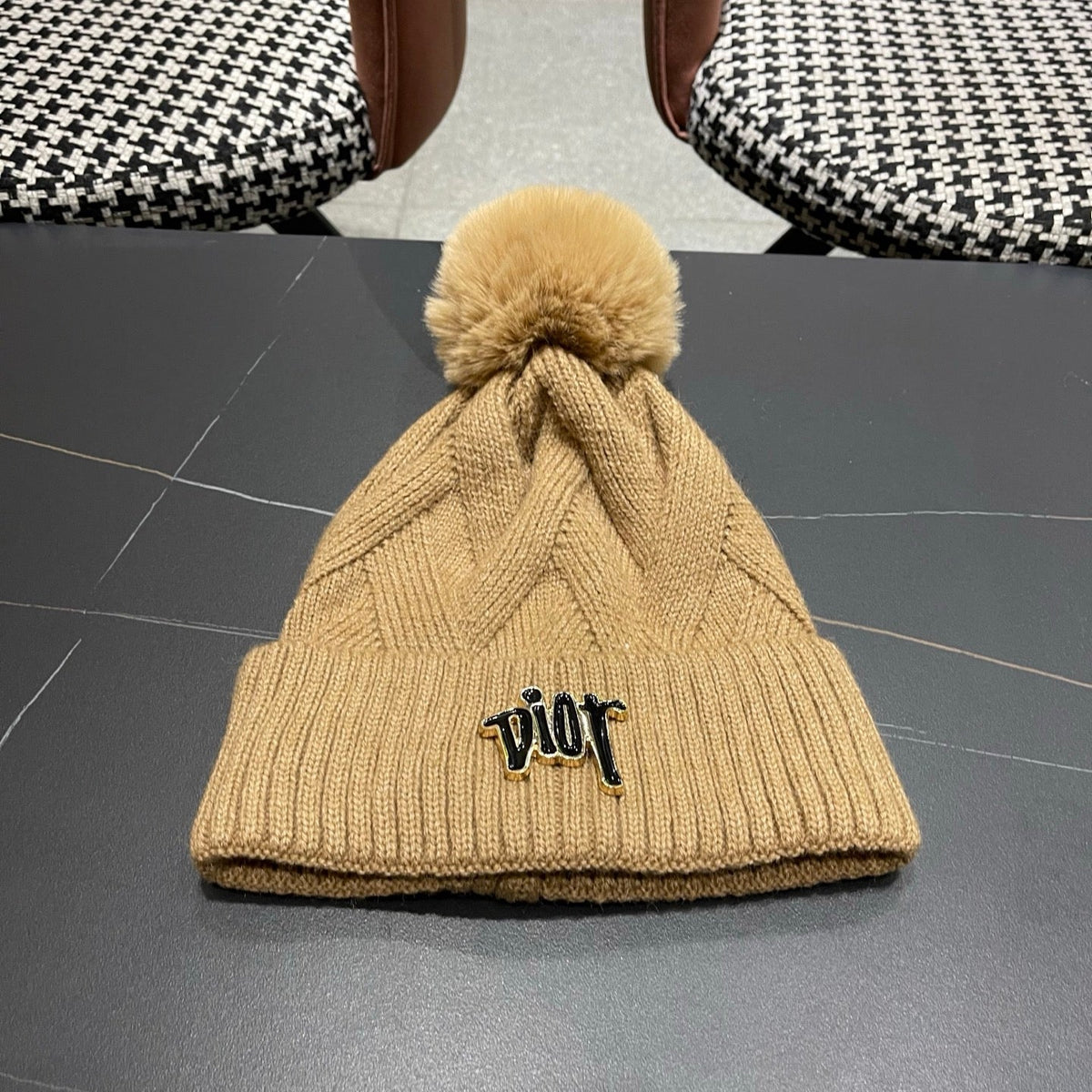 CD 26FW Knit Beanie Knitted Wool 552009