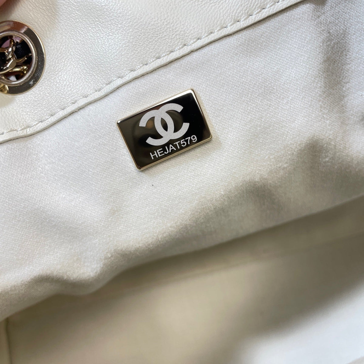 Chanel 2026 Hobo Bag Black Cream Canvas Leather