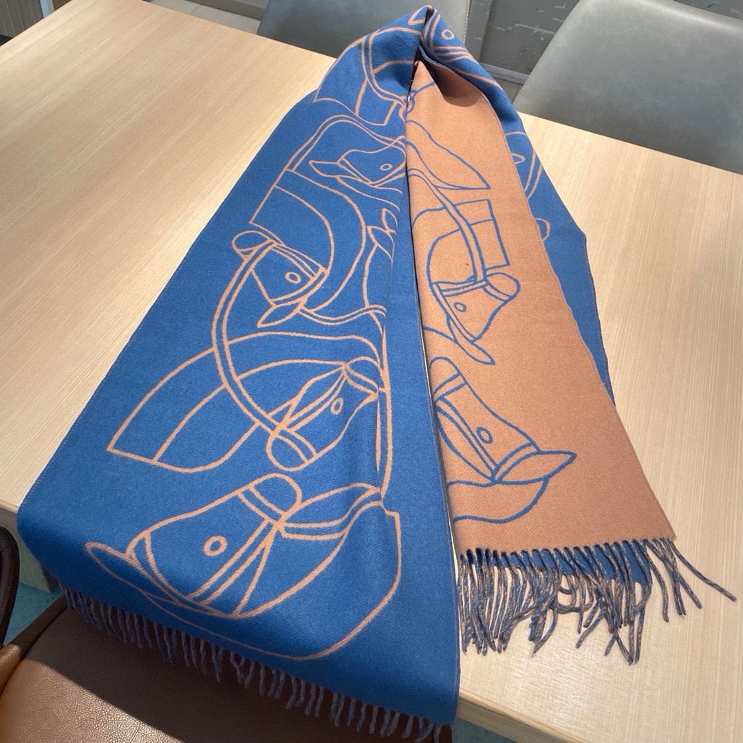 HM Long Scarf 40×195cm Cashmere 561637