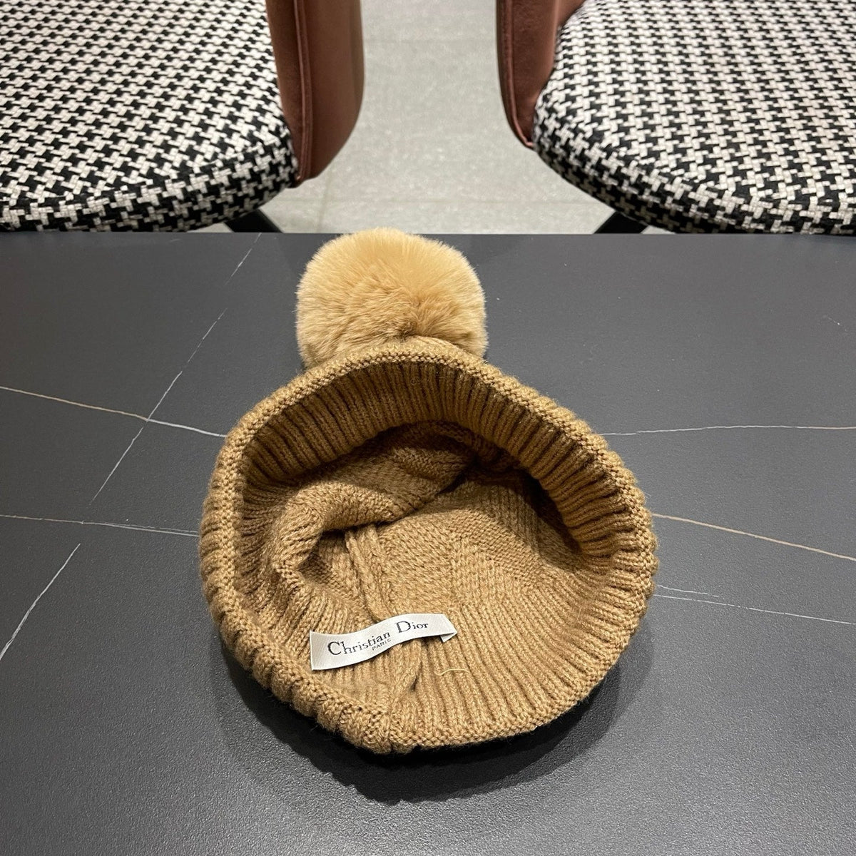 CD 26FW Knit Beanie Knitted Wool 552009