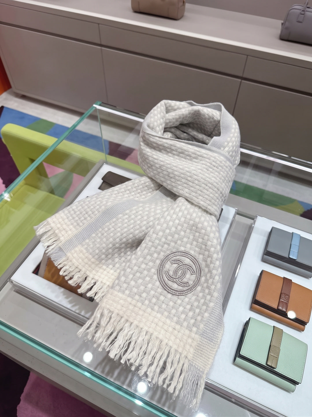 CC Long Scarf 35x200cm Sheep Wool 550710