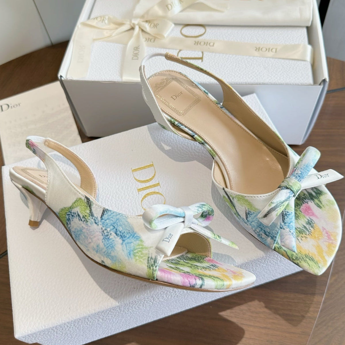 Dior 2026 Bow Sandal Fabric 909652