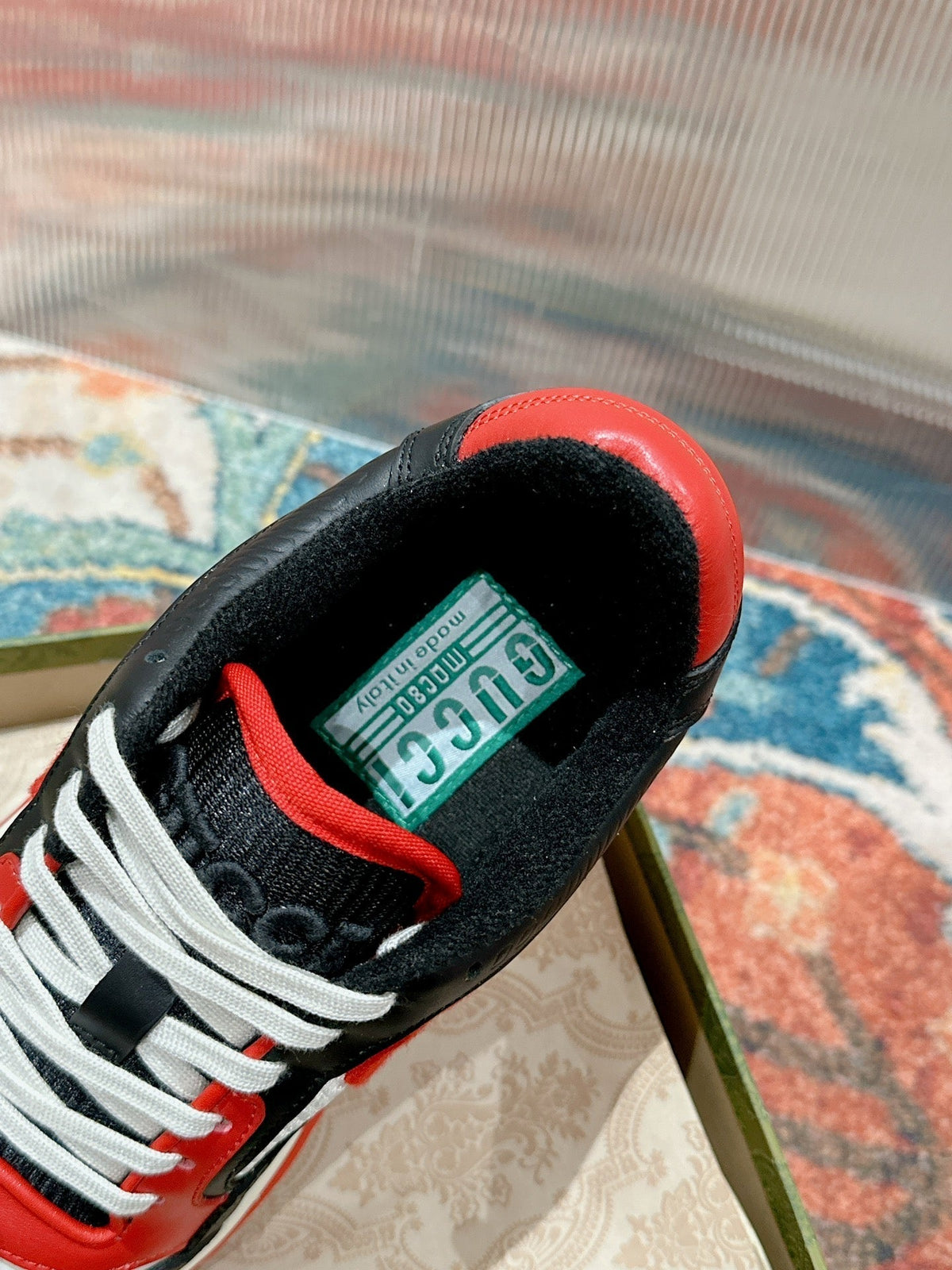 GG 26s Sneakers Multicolor Calfskin With Logo