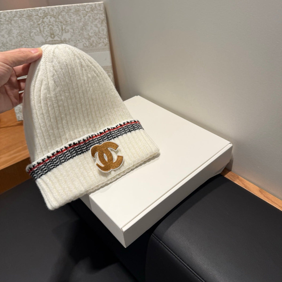 CC 26FW Beanie Hat Wool Knit 563732