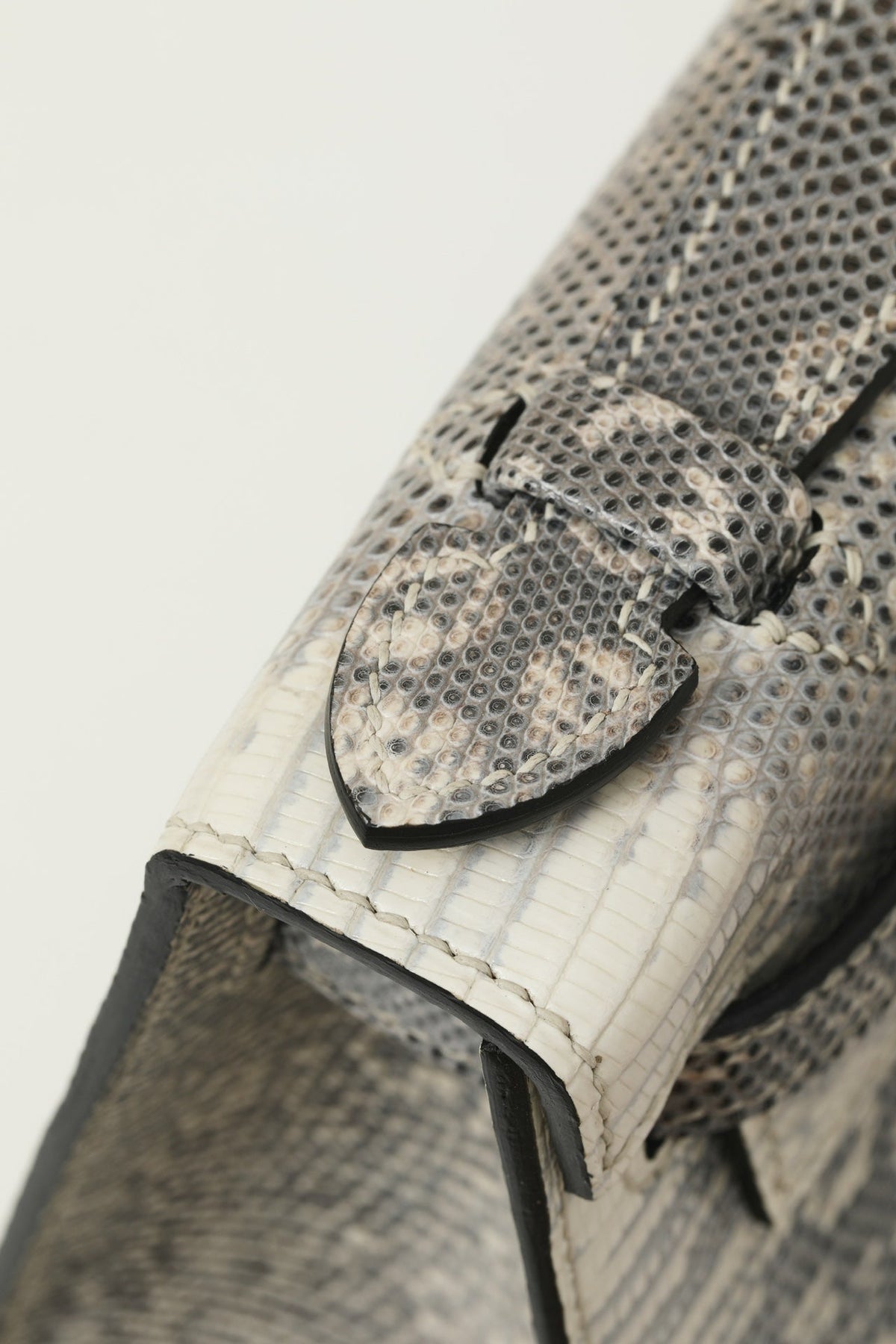 High-end Hermes 2026 Kelly Pochette Bag 22cm Ombre Lizard Skin