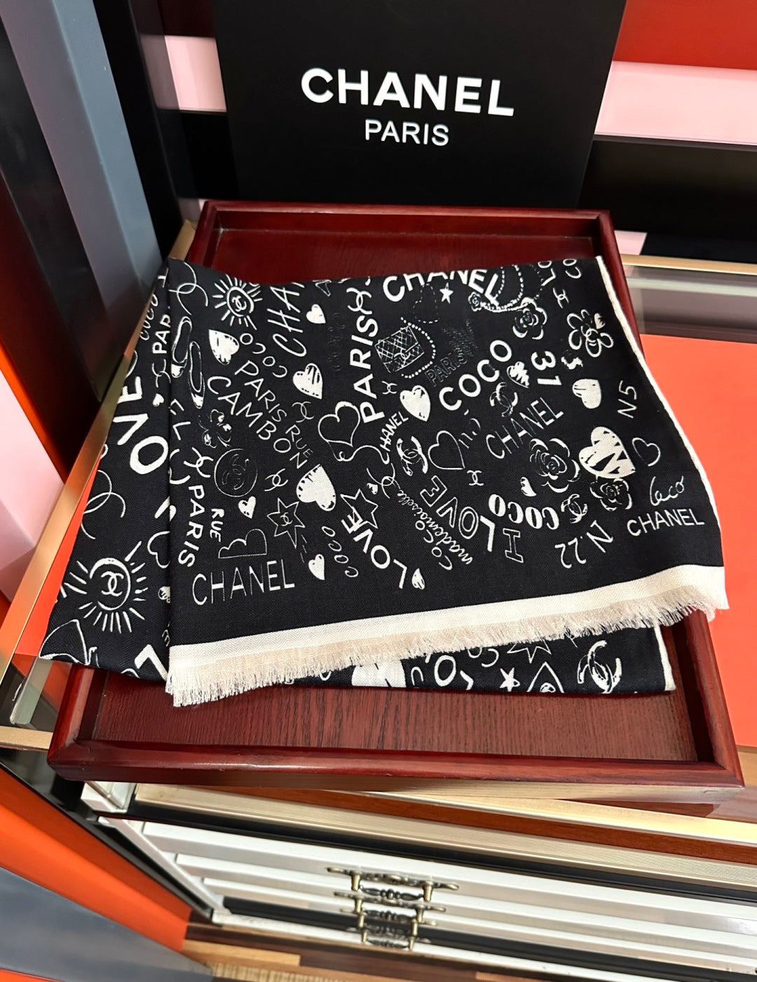 CC Scarf 65x185cm Cashmere 550783