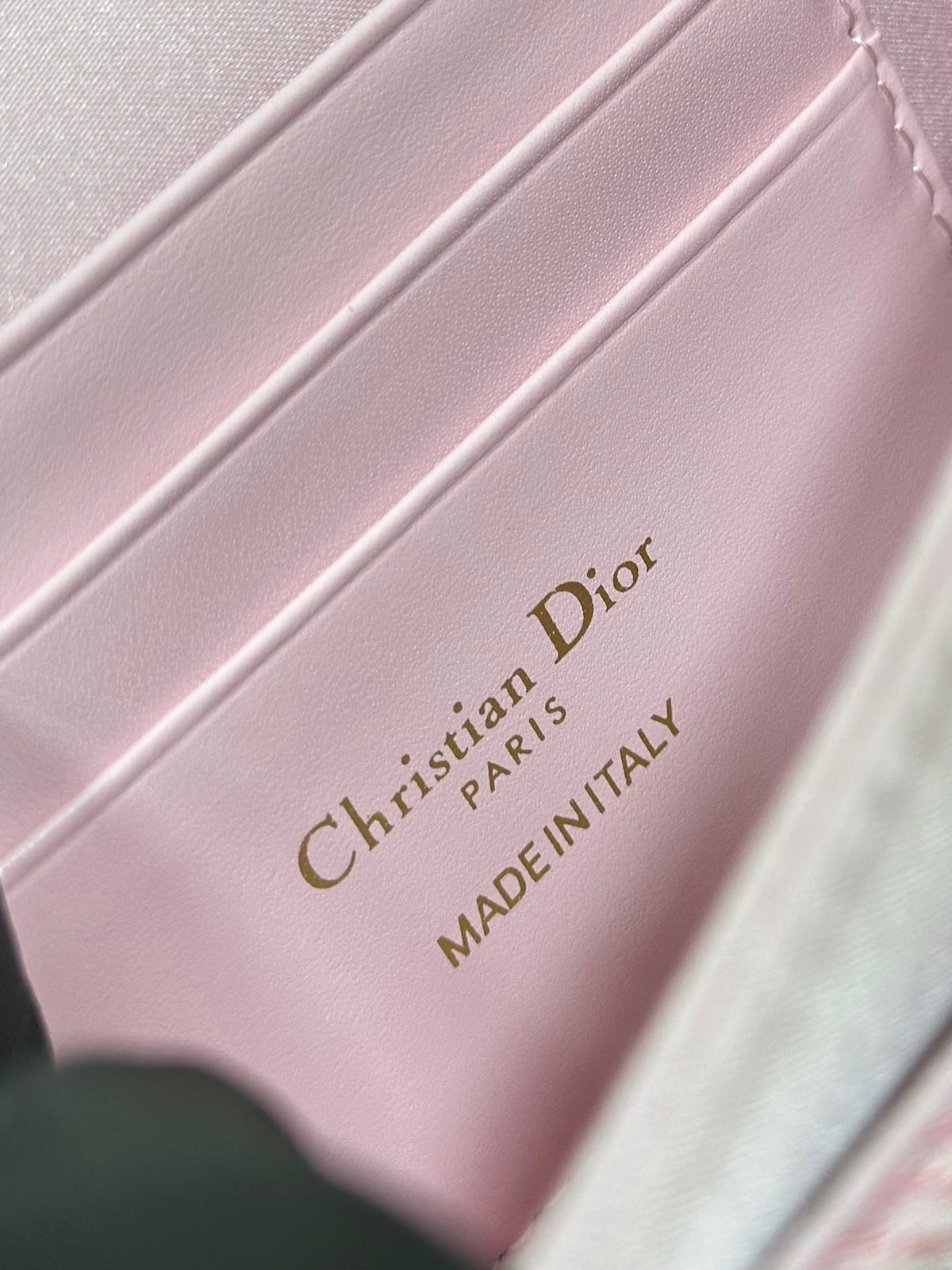Dior 2026 Crossbody Bag White Chain 21cm Canvas 406832