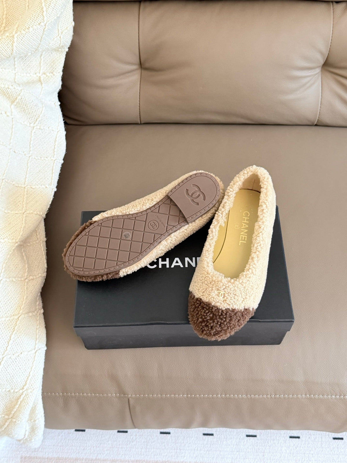 Chanel 2026 Ballet Flat Wool 194749