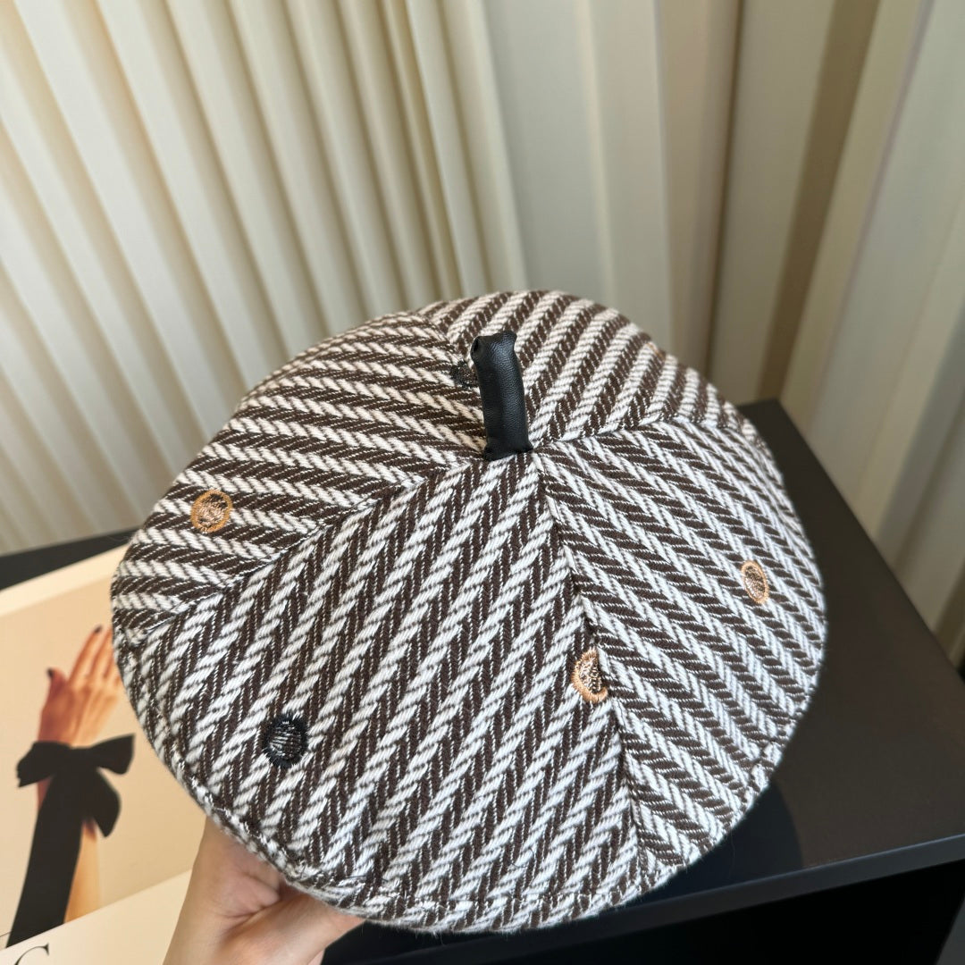 Dior 2026 Beret Hat Canvas 565691