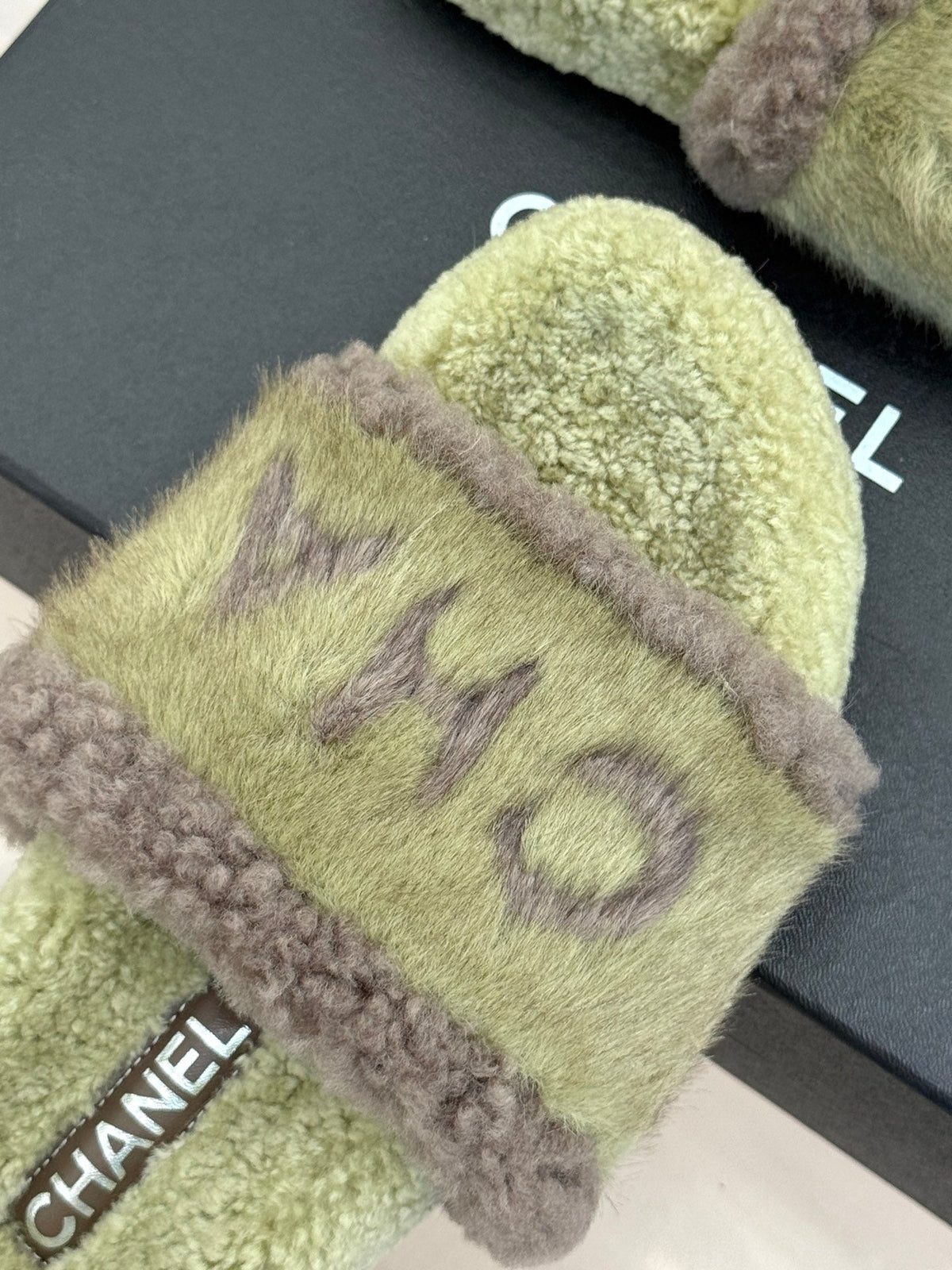 Chanel 2026 Flat Sandals Wool 188301