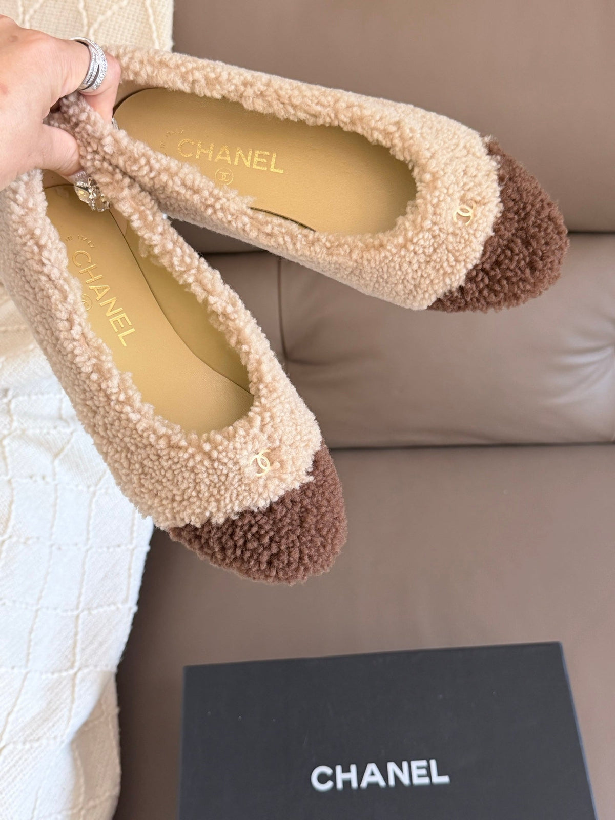 Chanel 2026 Ballet Flat Wool 194749