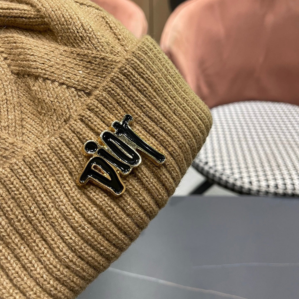 CD 26FW Knit Beanie Knitted Wool 552009