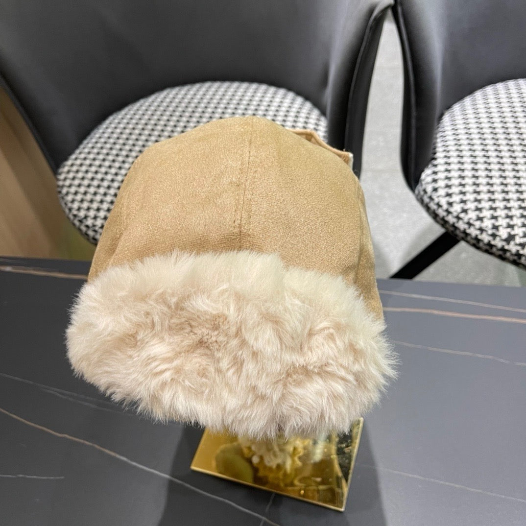 CD 26FW Fleece-Lined Aviator Hat Ear Flaps Windproof Thickened Fabric 551965