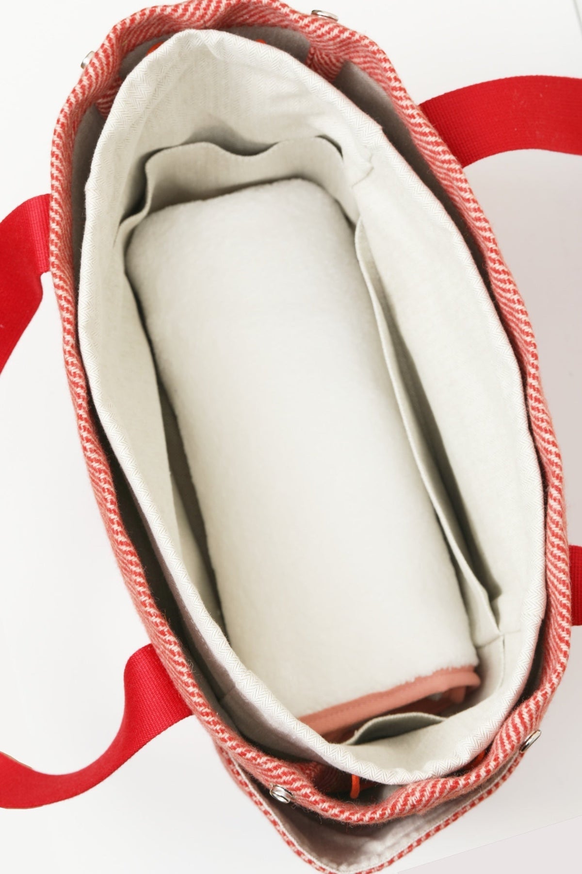 High-end Hermes 2026 Cabriole Nappy Bag 50cm Canvas