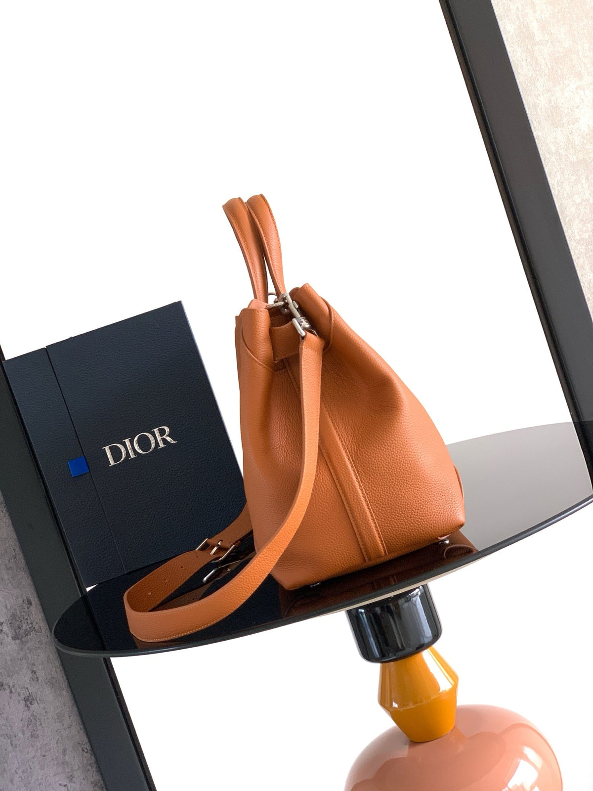 Dior 2026 Normandie Tote Bag 41cm Leather 400815
