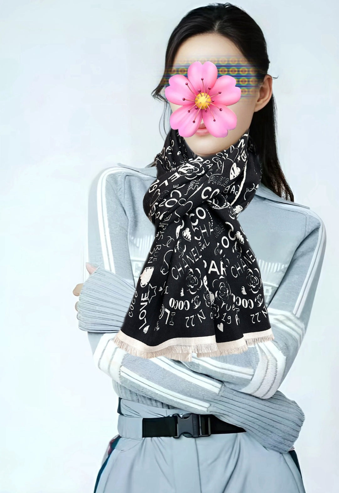 CC Scarf 65x185cm Cashmere 550783