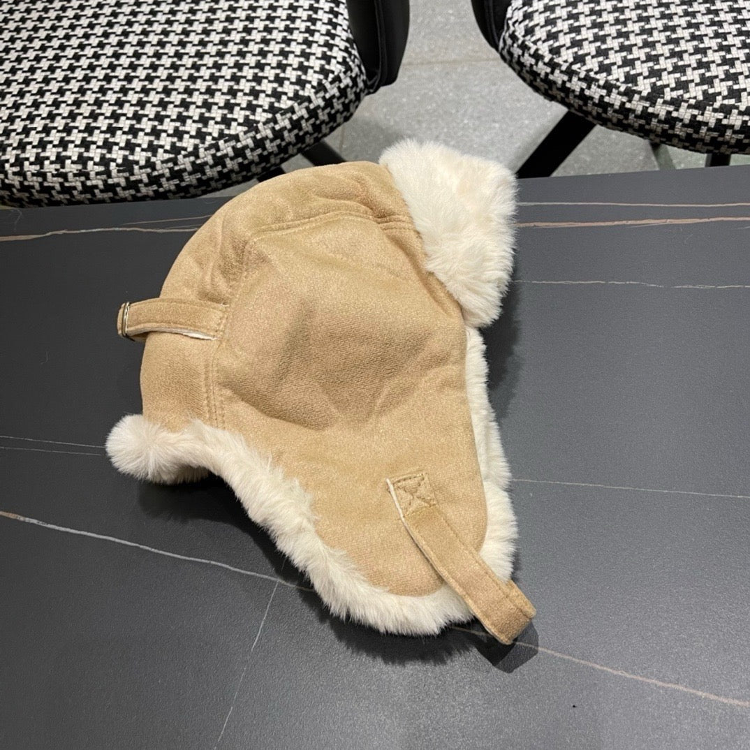 CD 26FW Fleece-Lined Aviator Hat Ear Flaps Windproof Thickened Fabric 551965