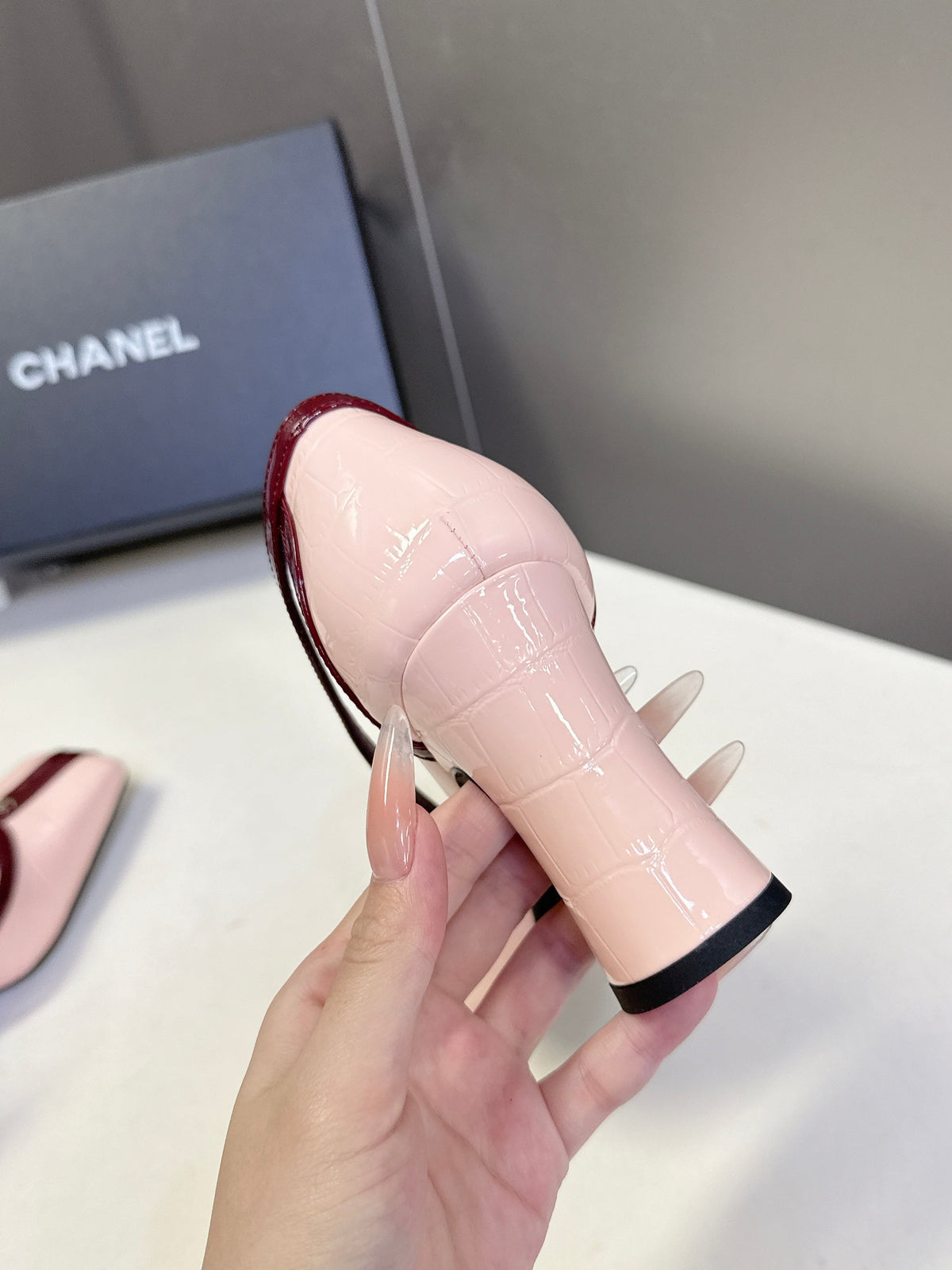 Chanel 2026 Mary Jane Slingback 85mm Leather 895338