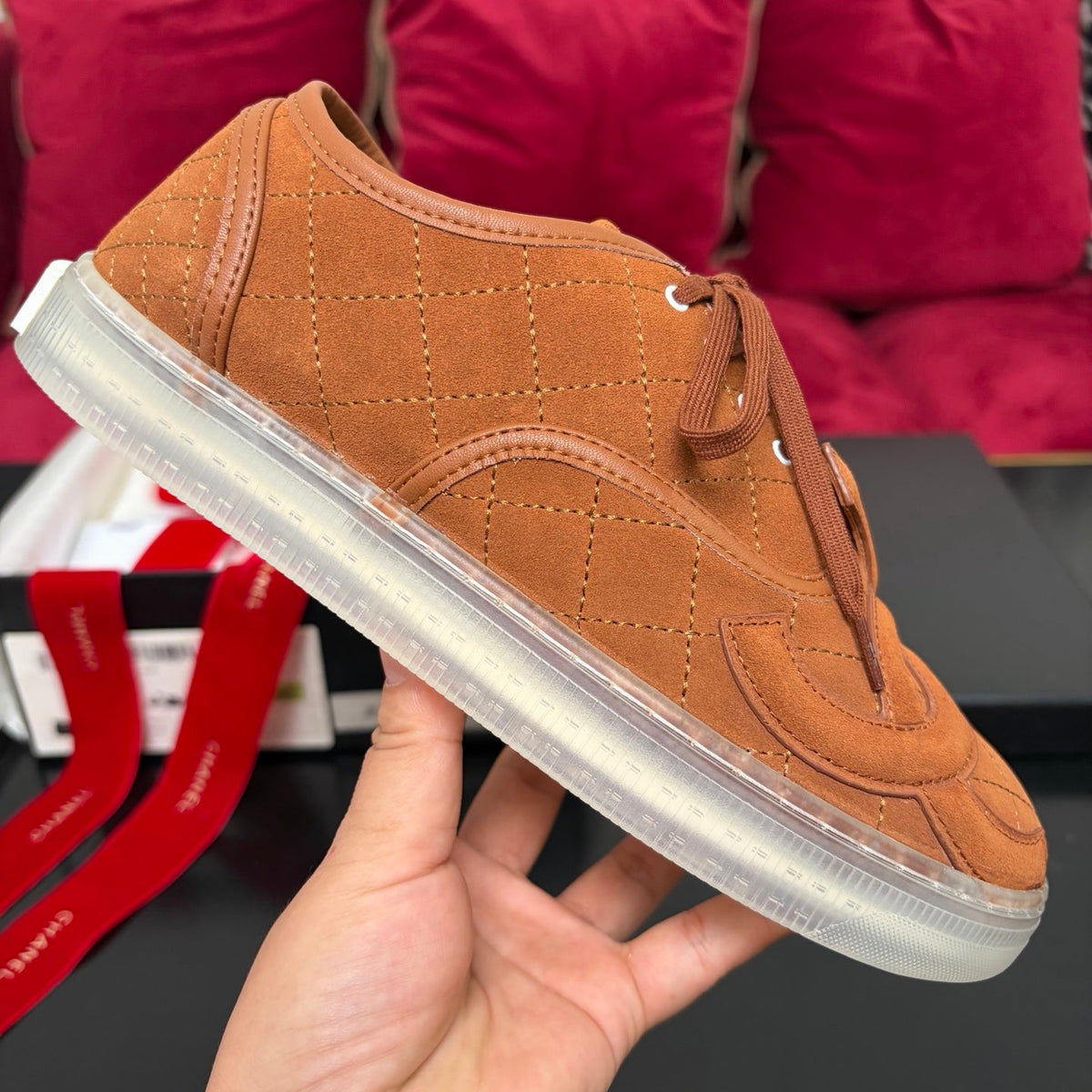 Chanel 2026 Low-Top Sneakers Suede Leather 188979