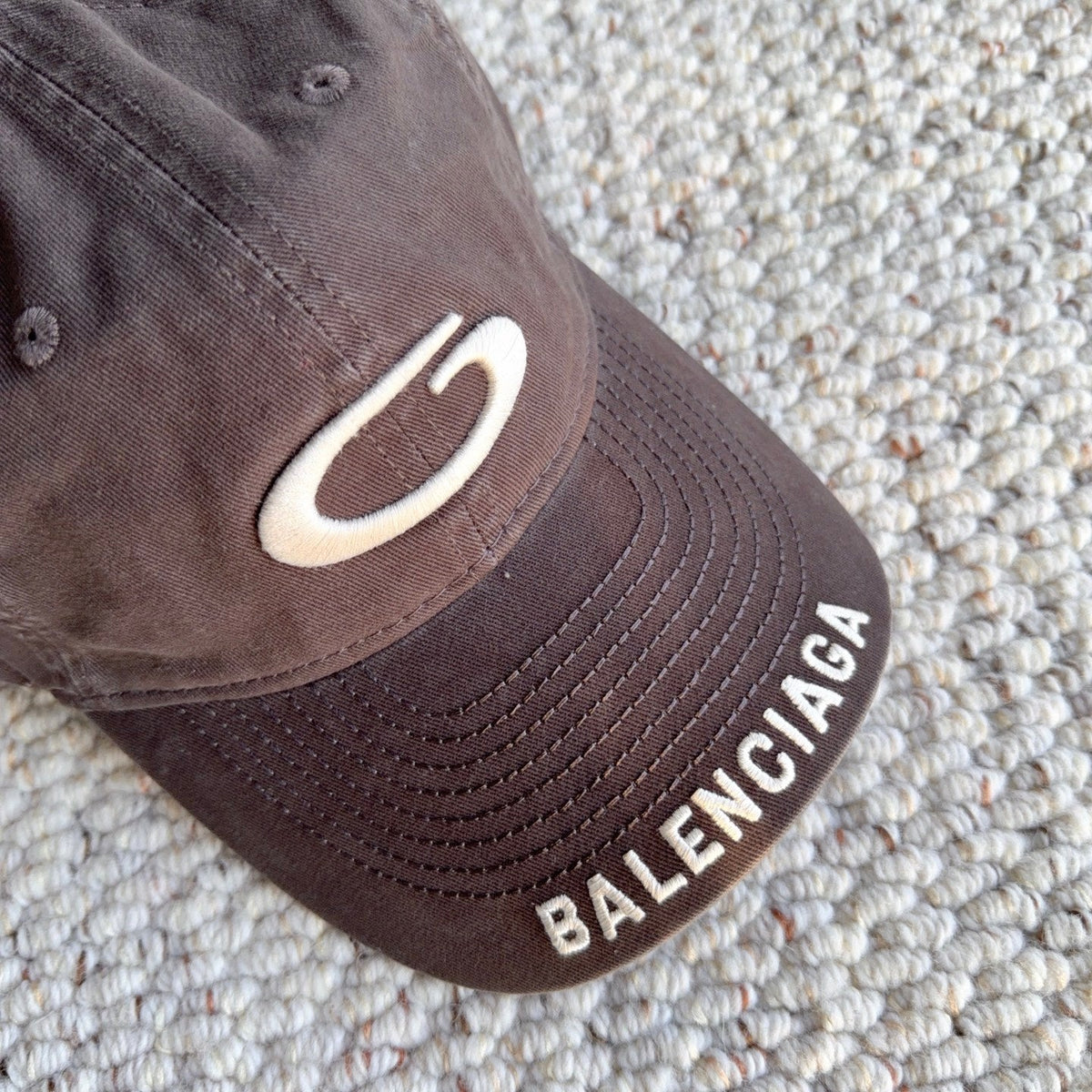 Balenciaga 2026 Loop Sports Icon Cap Hat Cotton 550317