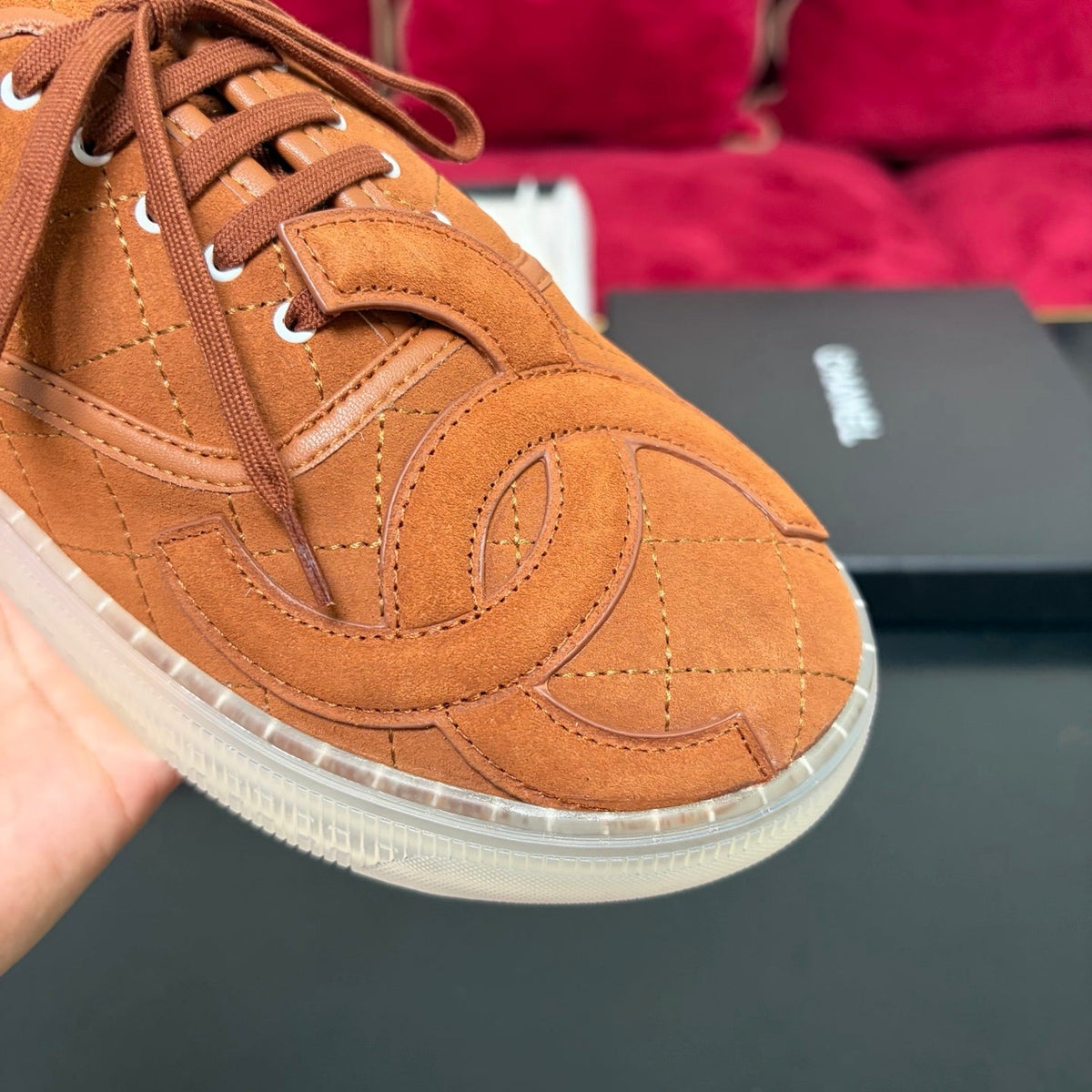 Chanel 2026 Low-Top Sneakers Suede Leather 188979